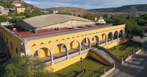 La Ferrería Durango, Hacienda Drone Foo... | Stock Video | Pond5