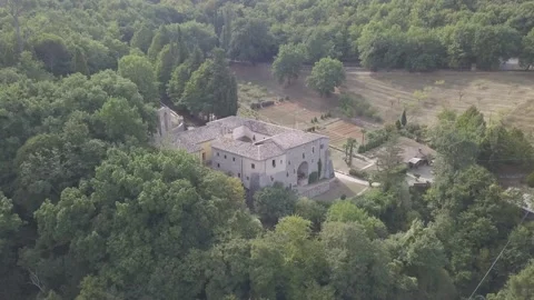 La Foresta Franciscan Sanctuary, Valle Santa Rieti Stock Footage 162152299