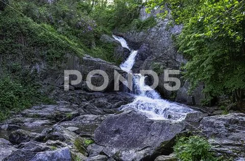 La Grande Cascade - Le Neufbourg, Normandy, France Stock Photos