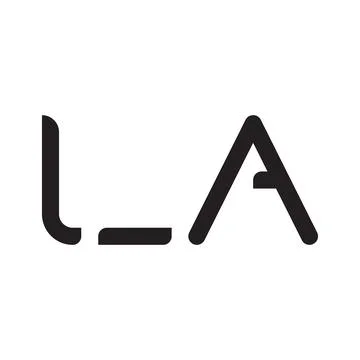 La initial letter vector logo icon Stock-Illustration