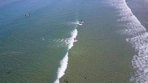 La Jolla, CA - La Jolla Shores - Drone Video Video stock 79807691