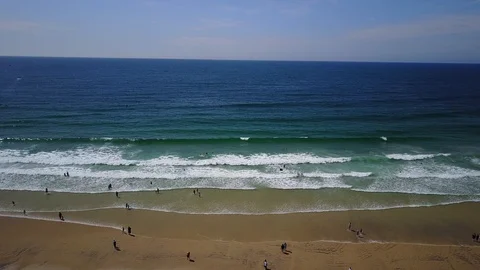 La Jolla, CA - La Jolla Shores - Drone Video Video stock 88338661