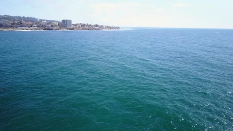 La Jolla, CA - La Jolla Shores - Drone Video Video stock 88338734