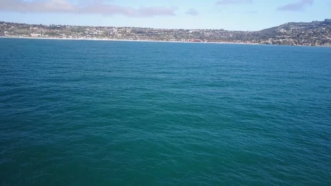 La Jolla, CA - La Jolla Shores - Drone Video Video stock 88338746
