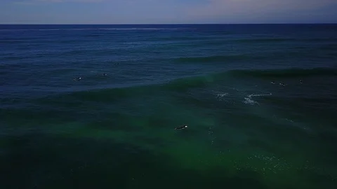 La Jolla, CA - Windansea Beach - Drone Video Video stock 88305451