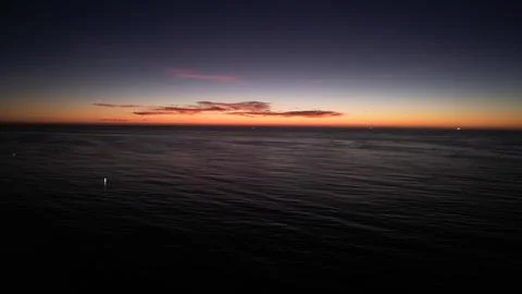 La Jolla Sunset Stock Photos