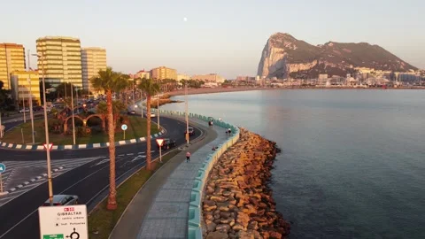 La Linea de la Concepcion, Cadiz, Spain Stock Footage 134297041
