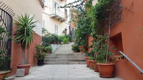 La Maddalena town Stock Footage 160276907