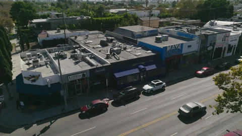 LA Melrose Ave 5 Stock Footage 276919412