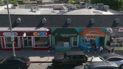 LA Melrose Ave 7 Stock Footage 276919440