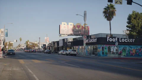 LA Melrose Ave 8 Stock Footage 276919447