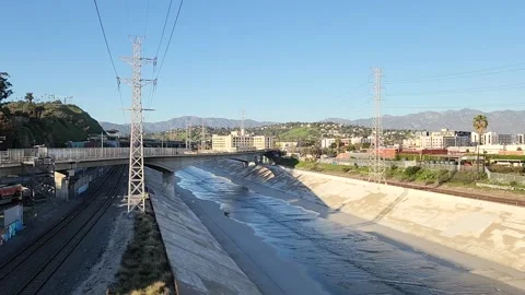 LA Metro Rail Public Transit Transportation Commuter Los Angeles California USA 스톡 동영상 231502331