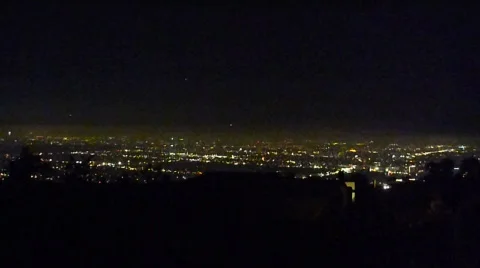 LA at Night Stock Footage 805266