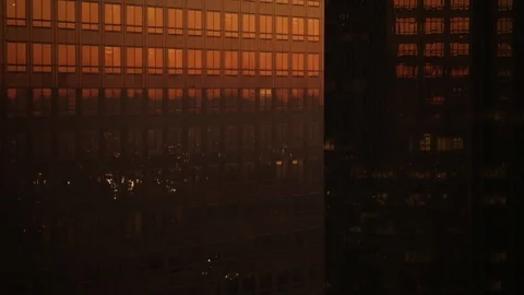 LA at Night Stock Footage 97150164