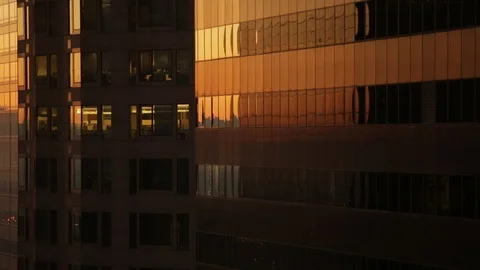 LA at Night Stock Footage 97150278