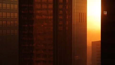 LA at Night Stock Footage 97150747