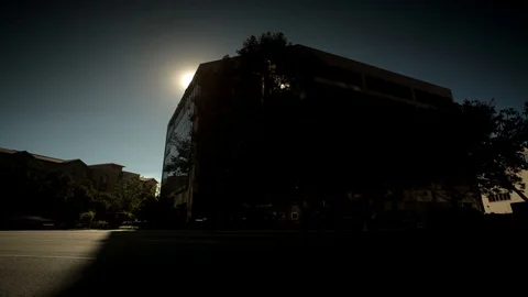 LA at Night Stock Footage 97229089