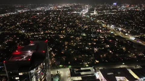 LA open City Stock Footage 256287385