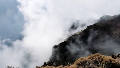La palma rock de los muchachos Stock Footage 70164441