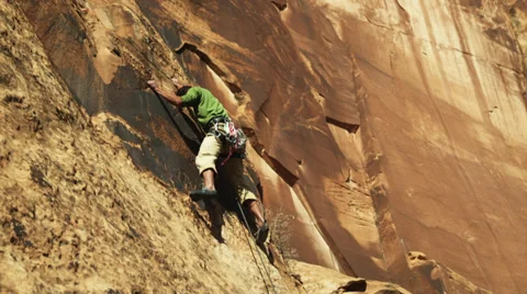 Climbing Harness Stock Video Footage