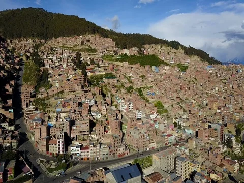 La Paz Bolivia 库存影片 76057234