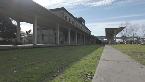 La Plata, Argentina; 08 08 2026: El Provincial Station historic building D-Log M Stock Footage 342573576