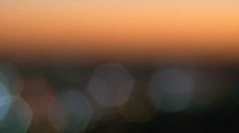 LA rack focus sunset Stock Footage 654848
