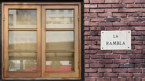 La Rambla Stock Footage 116415321