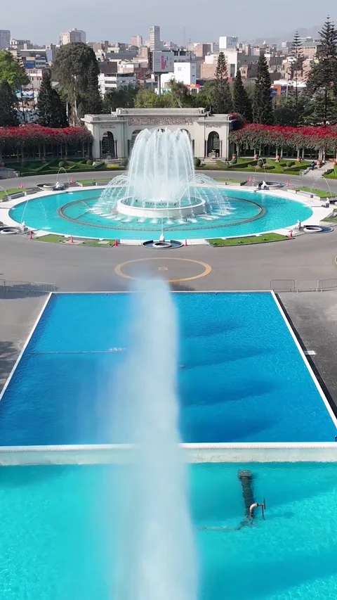 La Reserva Park In Metropolitan Region Of Lima In Peru. Stock Footage 338106958