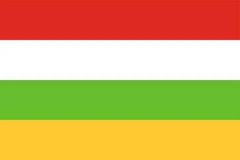 La Rioja flag vector illustration isolated. Illustrazione stock