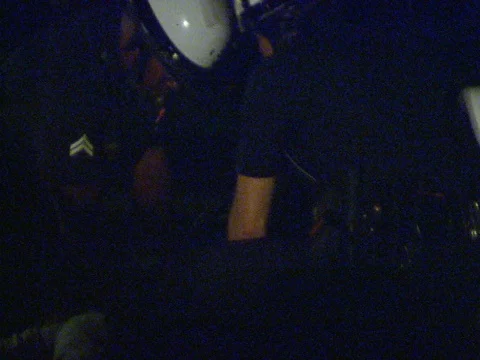 LA Riots 4-29-1992 Parker Center Police arrest Protester Stock Footage 78216271