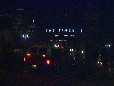 LA Riots 4-29-1992 Parker Center Police Move Protester in Front of LA Times Stock Footage 78234991