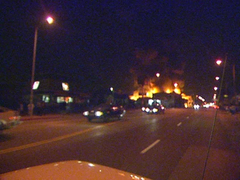 LA Riots 4-29-1992 Building on Fire On Normandy 4 Blocks North of Florenc Stock Footage 78239828