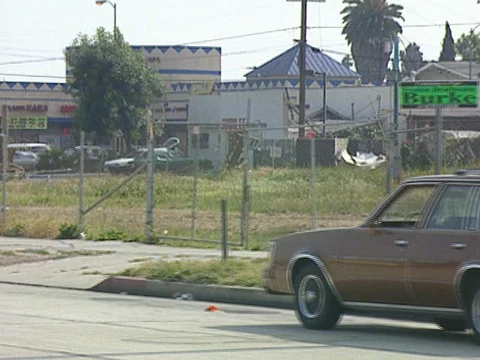 LA Riots 5-1-1992, Street Vendor Selling T Shirts Stock Footage 78242419