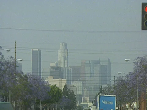 LA Riots 5-1-1992, Downtown Los Angeles Stock Footage 78244748