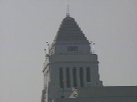 LA Riots 5-1-1992, City Hall to MOCA Stock Footage 78245138