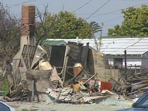 LA Riots Florence and Normandy 5-1-1992 Stock Footage 78240948