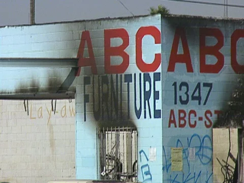 LA Riots Florence and Normandy 5-1-1992 Stock Footage 78252729