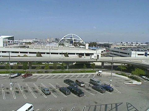 LA Riots LAX Closed 4-30-1992 Stock Footage 78240000