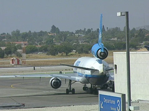LA Riots LAX Closed 4-30-1992 Stock Footage 78240259