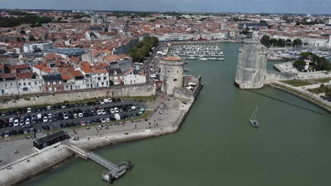 La Rochelle Port Stock Footage 199541280