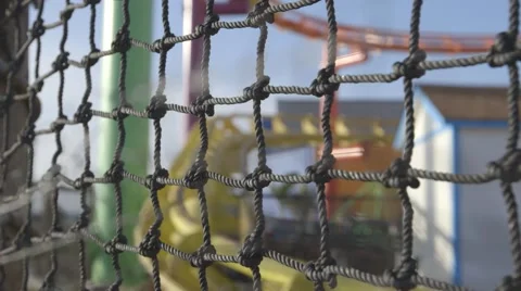 LA Rollercoaster in the distance Video stock 53812055