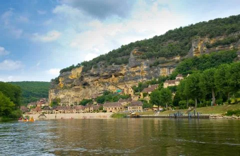 La Roque Gageac Foto stock