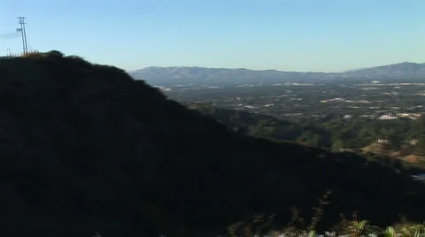 LA Skyline-09a Stock Footage 1071064