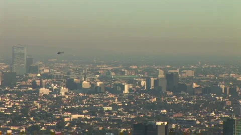 LA Skyline-35a 스톡 동영상 1071085