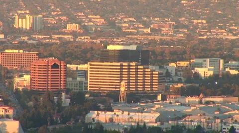 LA Skyline-54a Video stock 1071163