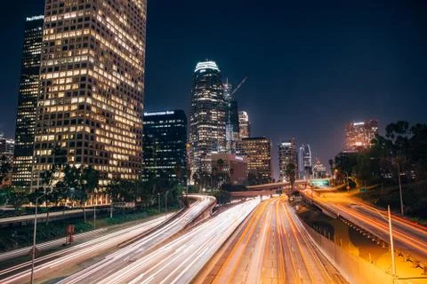 LA Skyline Stock Photos
