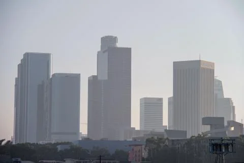 LA Skyline Foto stock