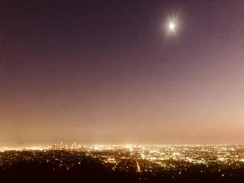 LA Skyline Stock Photos