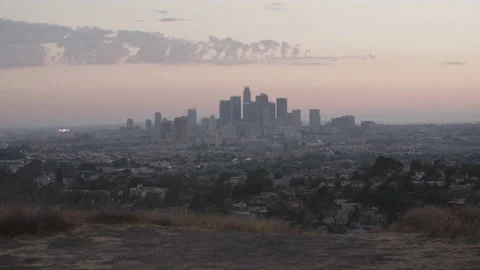 LA SKYLINE SUNSET #2 4K Video stock 160639355
